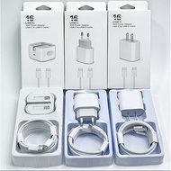 Apple 16 charger Set for iphone Fast Charging Data Cable PD35W Charging Head charger