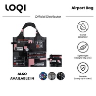 LOQI Airport Foldable Tote Bag