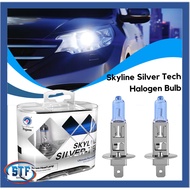 H1 / H3/H4 /H7 /H11/9006 Car Halogen Bulb Skyline Silver-Tec Xenon Head Lamp Car Headlight 6000k Sup