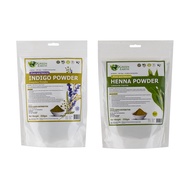 Green Earth Pure Henna 250g + Pure Indigo Powder 250g Combo For Hair Pack