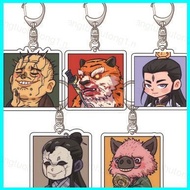 Black Myth Wukong Zhu Bajie Erlang Shen YangJian cartoon acylic key holder keychain bag pendant