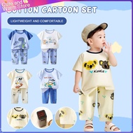 Cotton T-Shirt Boy's Pajamas Age 0-7 Years