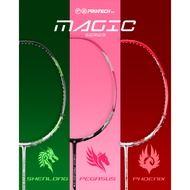 Protech MAGIC "NEW" Model (SHENGLONG/PHOENIX/PEGASUS)(MAX 38LBS) Badminton Racket