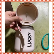 Lucky Porridge Incubator, Rice Container, THERMAL SOUP FREE SPOON, 304 Stainless Steel Inner Tube, D