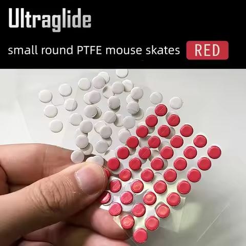 Ultraglide Small Round Dot PTFE Mouse Skates DIY Mice Glide Feet ICE Control Speed Version Wear Resi