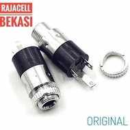 PJ-392 3.5mm Stereo Female Jack Audio Socket Multifungsi 3pin + screw