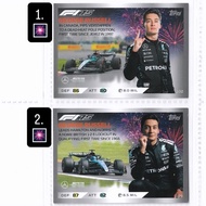 F1 Topps Turbo (INSERTS) Card - George Russel (Mercedes F1)