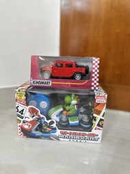 Kinsmart 紅色 Hummer 車仔 + Mario Kart 遙控車