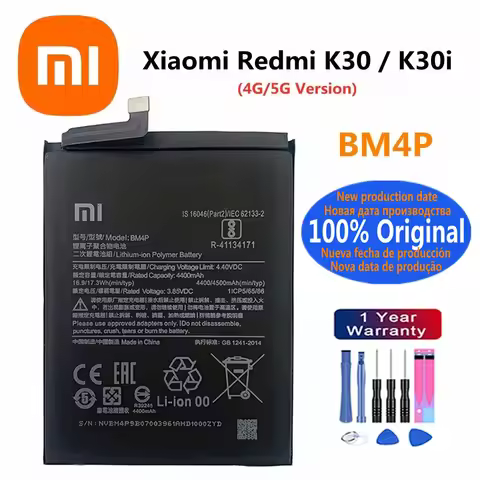BP40 BP41 Original Battery BM4Q BM4P BM4U For Xiaomi Mi 9T Pro Poco F2 Pro / Redmi K30 K20 Pro K30i 