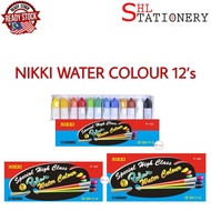 NIKKI Water Colour 12 Colours P-110 / P-120 / P-180