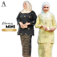(8XL - 12XL) KURUNG MINI | MUSLIM WOMEN FASHION DRESSES | COTTON 100%