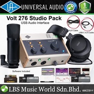 Universal Audio Volt 276 Studio Pack USB C Audio Interface With Condenser Microphone and Headphone