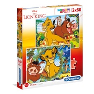 Clementoni Kids Toys PUZZLE Cute SUPER COLOR THE LION KING 60pcs
