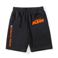 ATTITUDEKTM Motorcycle Shorts Men MotoGP Factory Team Pants Pants Pure Cotton Cropped Pants