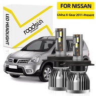 [Nissan] Livina X-Gear 2011-Present Car LED Headlight Bulb Hi/Lo Beam Headlamp 6000K White 12000LM S