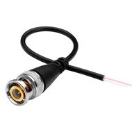 Monitoring with Wire Gold-Plated BNC Connector Q9 Tail Wire Q9 Head Power Cord Two-Core Wire BNC Con