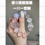 [Dajia Zhenlan Palace Product] Crystal Bracelet Pure Natural Pink Crystal