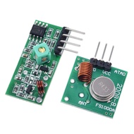 433Mhz RF Wireless Transmitter Module and Receiver Kit 5V DC 433MHZ Wireless For Arduino Raspberry P