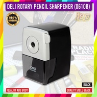 Deli Quality Rotary Pencil Sharpener Quality Steel Blade / Manual ABS Pencil Sharpener (0610B)