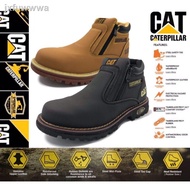 【ready stock】▫♣✼Kasut Safety Boot Caterpillar Premium Quality /Kasut Kerja Safety Shoes Berzip CATERPILLAR