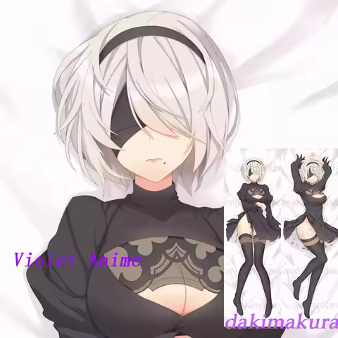 Dakimakura Anime 2B Double-sided Print Life-size Body Pillow Cover Bedding Gifts