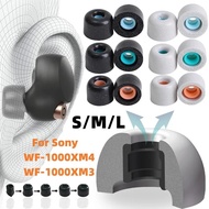 Memory Foam Eartips - Anti-slip Wireless Earphones Ear Tips - Replacement Earplug Soft Foams - Earplugs Earphone Accessories - for Sony WF-1000XM4 WF-1000XM3 - S/M/L