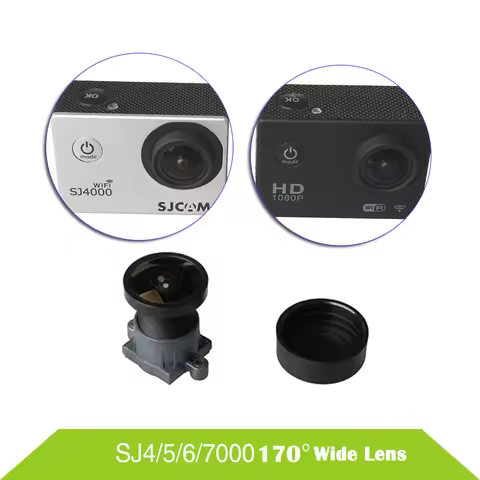 Original SJCAM SJ4000 M12 2.1mm Lens 170Degree Wide Angle Camera Len for SJCAM A8 SJ6 SJ8 SJ4000 WIF