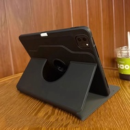 For Xiaomi Pad 7 Pro Case with Pencil Holder 360 Rotating Acrylic Clear Stand Cover for Xiaomi Pad 7