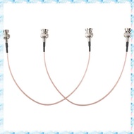 ( D I Q H )2Pcs 3G HD SDI Cable BNC Cable 30cm 75 Ohm for Cameras  Video Equipment Supports HD-SDI 3