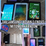 Tablet second Normal Tested bergaransi Toko random samsung/advan/dll