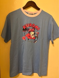 Metersbonwe Kuromi blue colour T-shirt Kuromi藍色全新棉質T恤