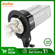 Godox AD200 AD-B2 Bowens Mount double tubes Light Head Bracket for AD200 Portable Flash