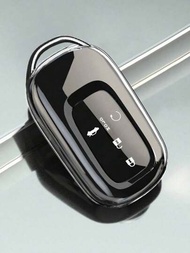 1個汽車鑰匙套,適用於第11代civic和odyssey車型,採用tpu材質,可防止意外掉落的透明保護套