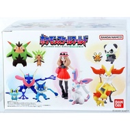 Bandai | Pokémon Scale Figure Xerneas Eevee and Greninja  Toys