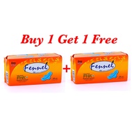 Fennel Herbal Cottony Day Sanitary Pad: Antibacterial Deodorize Anti-itch Soothe Menstrual Cramp 20s