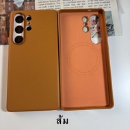 DECON DCPU-EX เคส Fold7 / Flip7 / S25 Ultra เคสหนัง ชาร์จแม่เหล็ก Case Leather Mag (THพร้อมส่ง)