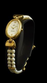 🐚AVON 珍珠手鍊手錶女士手錶🐚
