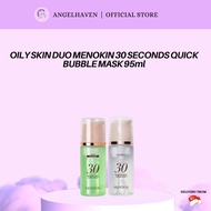 Menokin 30 Second Bubble Mask - Oily Skin Duo [MBF]