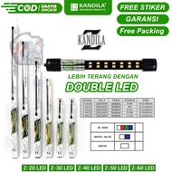 Lampu celup kandila z series 30 cm 2 LED Menyala Super Terang