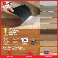 1.8mm Thick Vinyl Sticker Flooring DIY in Carton