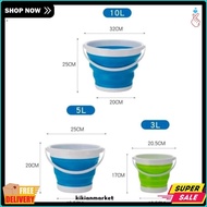50% Foldable Bucket 3L 5L 10L Multipurpose Folding Bucket Water Bucket Foldable Collapsible