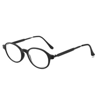 JN IMPRESSION Womens Fashion Vintage Round Frame Reading Glasses Anti-blue Light Presbyopic Glasses+