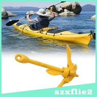 [Szxflie2] Grapnel Anchor Kayak Boat Docking Dinghy Small Boat Sailboat