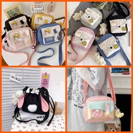 (WTAS-03) BAG LUNSMEGirl WAIST BAG/ Girl CANVAS WAIST BAG/ SHOULDER BAG/ Girl FASHION BAG/ IMPORTED 