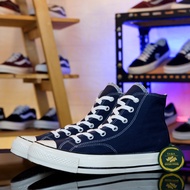 70s Navy High Sneakers for Men and Women