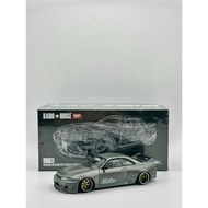 KAIDO HOUSE x MINI GT NISSAN SKYLINE GT-R R33 ACTIVE CARBON R V1 //116 CHASE CAR