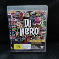 BD PS3 Kaset PS 3 Ori Bekas / Second : DJ Hero