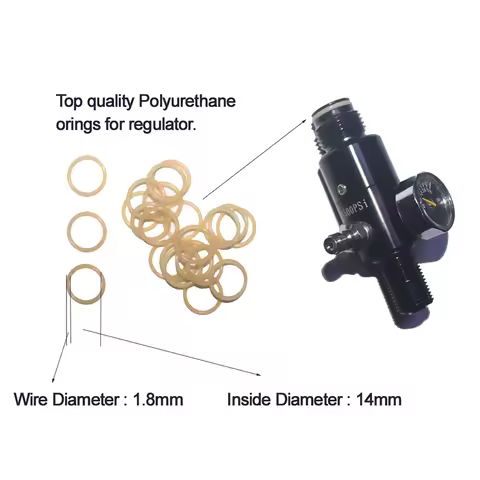 HPA Tank Regulator Valve Head Seal Polyurethane 90Duro Sealing O-ring Oring Gasket Washer G1/2-14 20