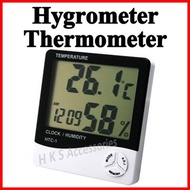 Temperature Humidity Hygrometer Alarm Digital Clock ★ Camera Cabinet Dry Box