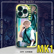 OPPO SAMSUNG XIAOMI JMCase Inumaki Toge x LV Hologram Anime Jujutsu Kaisen Square Edge iphone Case